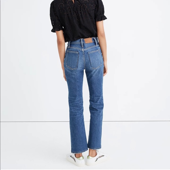 Madewell Tall Slim Demi-Boot Jeans in Sundale Wash size 24 tall - Picture 16 of 16
